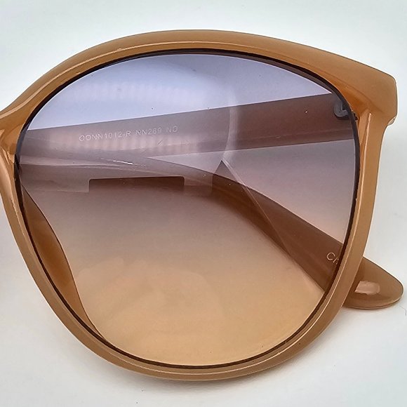 *SOLD* Nanette Lepore NN269 Nude Frame Blue Peach Fade Lens Sunglasses w Case - Picture 13 of 16